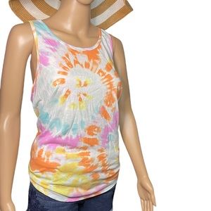 So Tie Dye Tank M